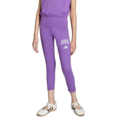 adidas Niñas SEASONALS COLLEGIATE TYPOGRAPHY LEGGINGS, active purple/Crystal Sky, 11-12 Years adidas Niñas SEASONALS COLLEGIATE TYPOGRAPHY LEGGINGS, active purple/Crystal Sky, 11-12 Years