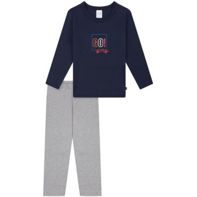 Schiesser jongens pyjama set, donkerblauw 183011, 128 Schiesser jongens pyjama set, donkerblauw 183011, 128