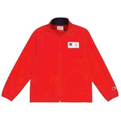Champion Legacy Retro Sport B (306864) Quick-Dry Micro Polar Fleece Full-Zip High-Neck Sweatshirt, Slipper/Navy (CRD/NNY), 13-14 jaar (XL) kinderen FW24, wormigron/marineblauw (Crd/Nny), 13-14 jaar Champion Legacy Retro Sport B (306864) Quick-Dry Micro Polar Fleece Full-Zip High-Neck Sweatshirt, Slipper/Navy (CRD/NNY), 13-14 jaar (XL) kinderen FW24, wormigron/marineblauw (Crd/Nny), 13-14 jaar