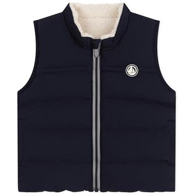 Petit Bateau Donsjack voor baby's, zonder mouwen, omkeerbaar Petit Bateau Donsjack voor baby's, zonder mouwen, omkeerbaar