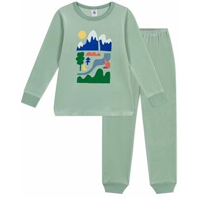 Petit Bateau Nachtkleding voor jongens, Wilg, 5 Jaar Petit Bateau Nachtkleding voor jongens, Wilg, 5 Jaar
