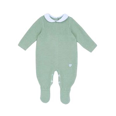 Chicco Rompertje van katoenen tricot met voet, pyjama voor kinderen en pasgeborenen, uniseks, Lichtgroen., 6 Maanden Chicco Rompertje van katoenen tricot met voet, pyjama voor kinderen en pasgeborenen, uniseks, Lichtgroen., 6 Maanden