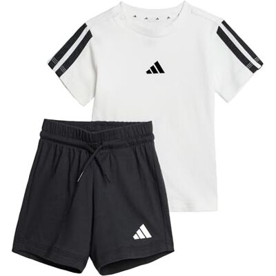 adidas Essentials T-shirt Set uniseks-baby trainingspak adidas Essentials T-shirt Set uniseks-baby trainingspak