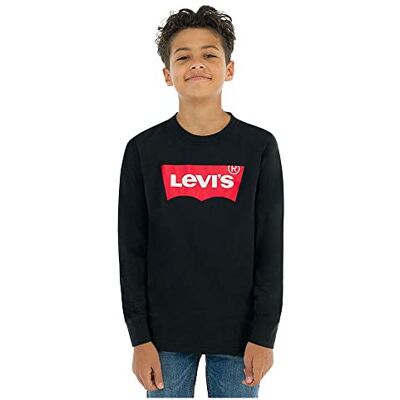 Levi's ® Batwing T-shirt met lange mouwen voor jongens, zwart, 5 Jaar Levi's ® Batwing T-shirt met lange mouwen voor jongens, zwart, 5 Jaar