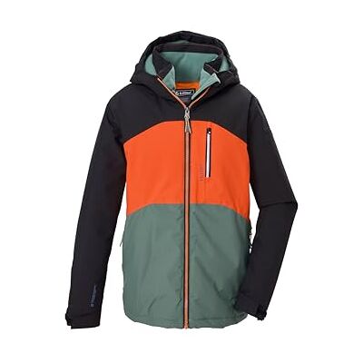 killtec jongens Functioneel jack met capuchon KOW 172 BYS JCKT Winterjas, outdoorjack, waterdicht, winddicht, stevige en in grootte verstelbare capuchon, warme fleecevoering killtec jongens Functioneel jack met capuchon KOW 172 BYS JCKT Winterjas, outdoorjack, waterdicht, winddicht, stevige en in grootte verstelbare capuchon, warme fleecevoering