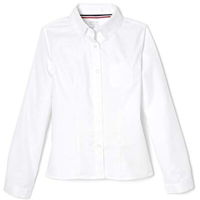 French Toast Girls Long Sleeve Oxford Blouse French Toast Girls Long Sleeve Oxford Blouse