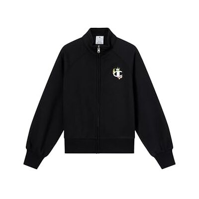 Champion Legacy Girls, grafisch sweatshirt met volledige rits, XL, zwart, Zwart, XL Champion Legacy Girls, grafisch sweatshirt met volledige rits, XL, zwart, Zwart, XL