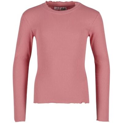 Urban Classics Meisjes T-shirt Girls Short Rib Longsleeve, lange mouwen, slim fit met golvende zomen, verkrijgbaar in 3 kleuren, maten 110/116-158/164, Palepink., 110 cm Urban Classics Meisjes T-shirt Girls Short Rib Longsleeve, lange mouwen, slim fit met golvende zomen, verkrijgbaar in 3 kleuren, maten 110/116-158/164, Palepink., 110 cm