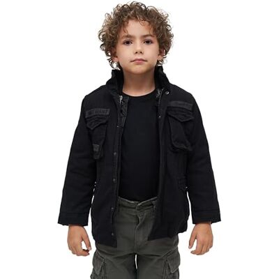 Brandit Parka's, uniseks, Zwart, 134 Brandit Parka's, uniseks, Zwart, 134
