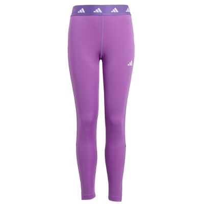 adidas Niñas TECHFIT 7/8 LEGGINGS, active purple/white, 13-14 Years adidas Niñas TECHFIT 7/8 LEGGINGS, active purple/white, 13-14 Years