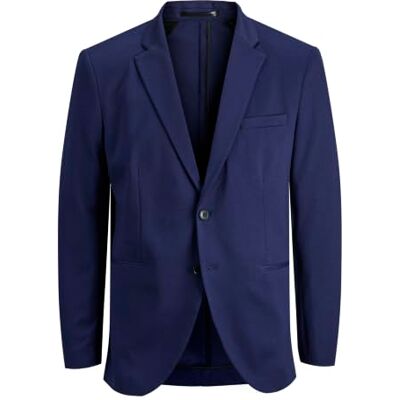 JACK & JONES Junior JJEJAXON pullover blazer Noos JNR, middeleeuws blauw, maat 140 voor kinderen, Blauw (Middeleeuws), 140 JACK & JONES Junior JJEJAXON pullover blazer Noos JNR, middeleeuws blauw, maat 140 voor kinderen, Blauw (Middeleeuws), 140