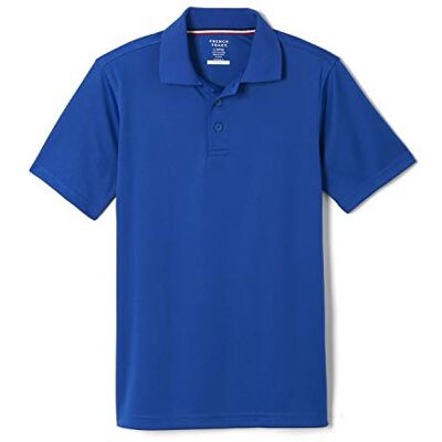 French Toast boys Short Sleeve Moisture Wicking Stretch Sport Shirt, School Uniforms for Kids and Teens Polo Shirt, Royal Blue, Medium US French Toast boys Short Sleeve Moisture Wicking Stretch Sport Shirt, School Uniforms for Kids and Teens Polo Shirt, Royal Blue, Medium US