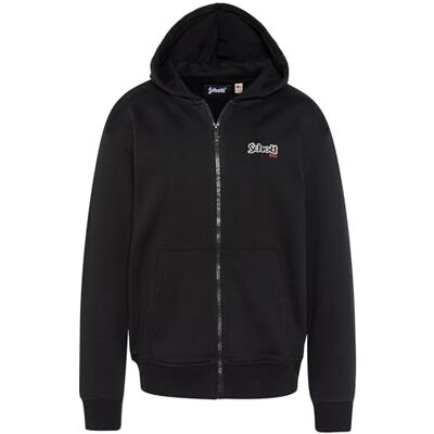 Schott NYC Schott SWHSAMB Junior hoodie met ritssluiting, zwart, Zwart, 8 ans Schott NYC Schott SWHSAMB Junior hoodie met ritssluiting, zwart, Zwart, 8 ans