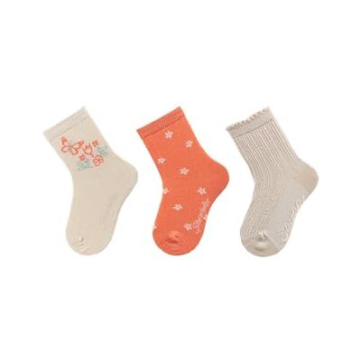 Sterntaler baby meisjes sokken 3 bloemen, crème-wit, 18 EU Sterntaler baby meisjes sokken 3 bloemen, crème-wit, 18 EU