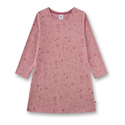 Sanetta Meisje 233629 nachthemd, roze, 116, roze, 116 Sanetta Meisje 233629 nachthemd, roze, 116, roze, 116