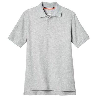 French Toast Little Boys' Toddler Short Sleeve Pique Polo, Grey, 3T French Toast Little Boys' Toddler Short Sleeve Pique Polo, Grey, 3T