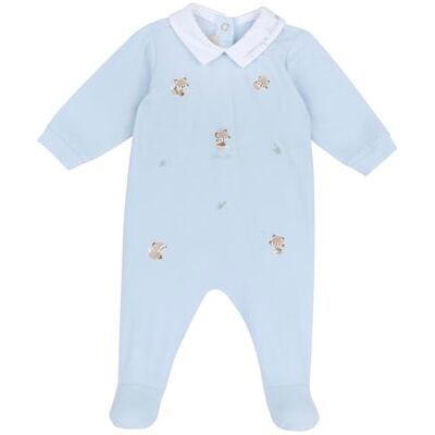 Chicco romper, Lichtblauw, 6 Maanden Chicco romper, Lichtblauw, 6 Maanden