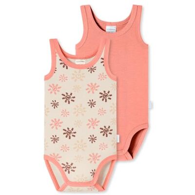 Schiesser Babymeisjes, uniseks, 2-pack wikkelbody zonder mouwen, met knopen, 100% biologisch katoen, maat 56 tot 104, peuters, ondergoed set, gesorteerd 4_181000, 68, Gesorteerd 4_181000, 68 cm Schiesser Babymeisjes, uniseks, 2-pack wikkelbody zonder mouwen, met knopen, 100% biologisch katoen, maat 56 tot 104, peuters, ondergoed set, gesorteerd 4_181000, 68, Gesorteerd 4_181000, 68 cm
