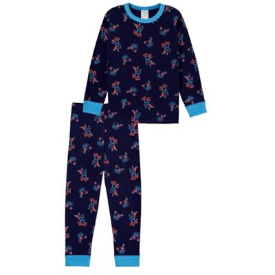 Schiesser jongens pyjama set, Donkerblauw 181862, 92 Schiesser jongens pyjama set, Donkerblauw 181862, 92