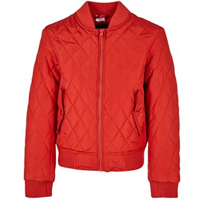 Urban Classics Girls Diamond Quilt Nylon Jacket meisjes Jas Urban Classics Girls Diamond Quilt Nylon Jacket meisjes Jas