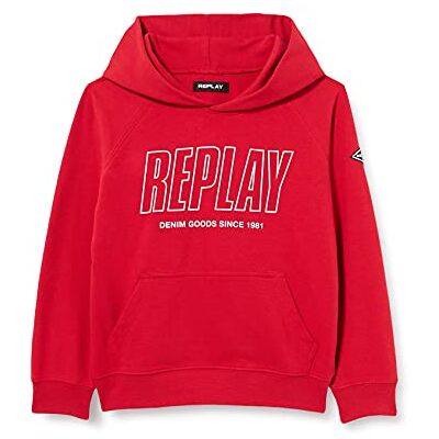 Replay Jongens capuchontrui, 559 geranium red., 4 Jaar Replay Jongens capuchontrui, 559 geranium red., 4 Jaar