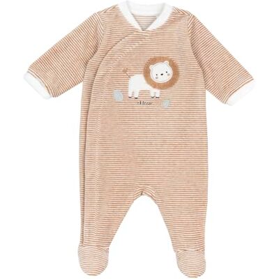 Chicco Romper voor baby en peuters, uniseks kinderen, Natuurlijk donker, 3 Maanden Chicco Romper voor baby en peuters, uniseks kinderen, Natuurlijk donker, 3 Maanden