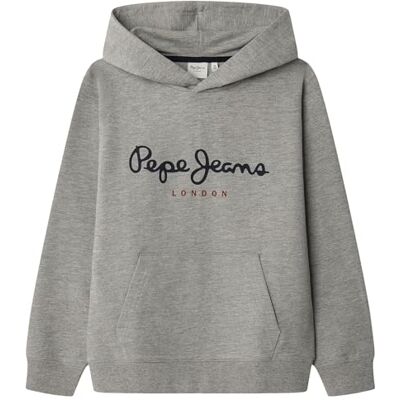Pepe Jeans Boy's ART HOODIE Sweatshirt, Grijs (MARL GREY), 4, Grijs (Marl Grijs), 4 jaar Pepe Jeans Boy's ART HOODIE Sweatshirt, Grijs (MARL GREY), 4, Grijs (Marl Grijs), 4 jaar