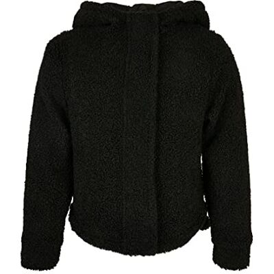 Urban Classics Girls Short Sherpa Jacket meisjes Jas Urban Classics Girls Short Sherpa Jacket meisjes Jas