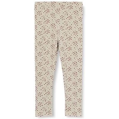 müsli by Green Cotton Baby/meisje Love Leggings, Soft Green/Cabernet, 92 müsli by Green Cotton Baby/meisje Love Leggings, Soft Green/Cabernet, 92