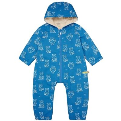 loud + proud Wasserabweisend mit Teddyfutter, Gots Zertifiziert uniseks-baby Outdooroverall loud + proud Wasserabweisend mit Teddyfutter, Gots Zertifiziert uniseks-baby Outdooroverall