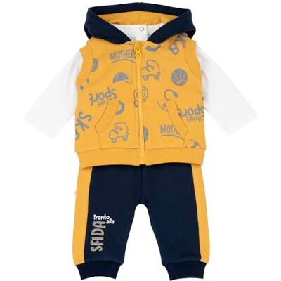 Chicco Tweedelig trainingspak voor kinderen en jongeren, Donkerblauw, 3 anni Chicco Tweedelig trainingspak voor kinderen en jongeren, Donkerblauw, 3 anni