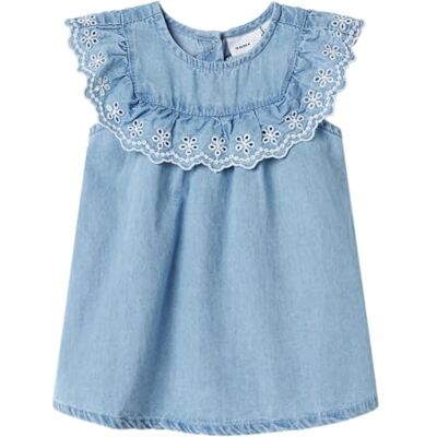 Name it Nbfhera DNM Dress 3771-Yx H, blauw (light blue denim), 50 Name it Nbfhera DNM Dress 3771-Yx H, blauw (light blue denim), 50