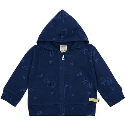 loud + proud Uniseks baby structuurgebreid, GOTS-gecertificeerd jack, ultramarine, 62/68, ultra marine, 62/68 cm loud + proud Uniseks baby structuurgebreid, GOTS-gecertificeerd jack, ultramarine, 62/68, ultra marine, 62/68 cm