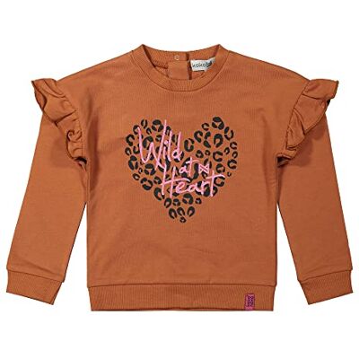 Koko Noko Sweater voor meisjes, Rusty Brown, 9 Maanden Koko Noko Sweater voor meisjes, Rusty Brown, 9 Maanden