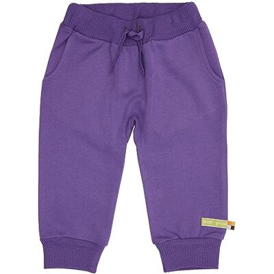loud + proud Joggingbroek voor babymeisjes, GOTS-gecertificeerd, vrijetijdsbroek, paars, 68 loud + proud Joggingbroek voor babymeisjes, GOTS-gecertificeerd, vrijetijdsbroek, paars, 68