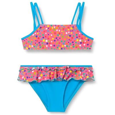 Haute pression Tweedelig badpak Layette Effen Roze Gedrukt Kleurrijke Bambins Baby Meisje, Meerkleurig, 4 Jaren Haute pression Tweedelig badpak Layette Effen Roze Gedrukt Kleurrijke Bambins Baby Meisje, Meerkleurig, 4 Jaren