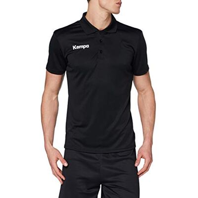 Kempa Jongens Poloshirt - Zwart Kempa Jongens Poloshirt - Zwart