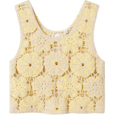 Name it Nkfheka SL Top voor meisjes en jongens, Citroen Meringue., 146-152 Name it Nkfheka SL Top voor meisjes en jongens, Citroen Meringue., 146-152