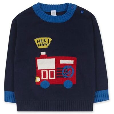 Tuc Tuc kinder trui, Blauw, 12 Maanden Tuc Tuc kinder trui, Blauw, 12 Maanden