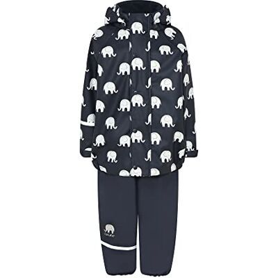 Celavi Rainwear Elephant AOP-PU regeneratie voor kinderen, uniseks, Donkere marine., 100 cm Celavi Rainwear Elephant AOP-PU regeneratie voor kinderen, uniseks, Donkere marine., 100 cm
