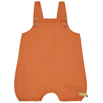 loud + proud Unisex kinderen kort, van fijne ruit, GOTS-gecertificeerde tuinbroek, carrood, 62/68, karrood, 62/68 cm loud + proud Unisex kinderen kort, van fijne ruit, GOTS-gecertificeerde tuinbroek, carrood, 62/68, karrood, 62/68 cm