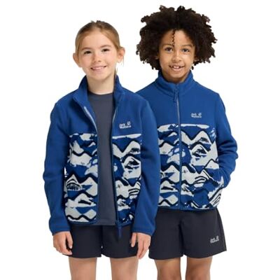 Jack Wolfskin Paw Era 100 Print Fz K jongens Jas Jack Wolfskin Paw Era 100 Print Fz K jongens Jas