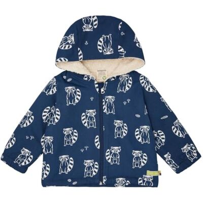 loud + proud Unisex kinderen waterafstotend met teddyvoering, GOTS-gecertificeerd outdoorjack, ultra marine, 122-128 loud + proud Unisex kinderen waterafstotend met teddyvoering, GOTS-gecertificeerd outdoorjack, ultra marine, 122-128
