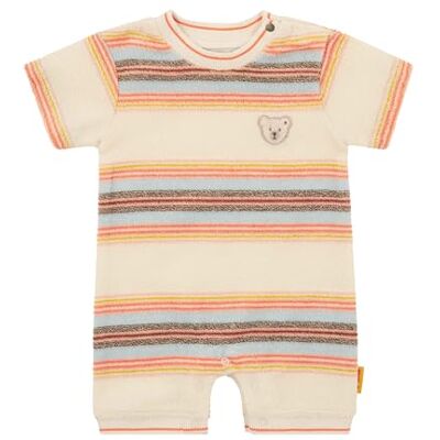 Steiff Speelpak EU maat 92 Eggnog, eendelig babybody, ideaal voor dagelijks gebruik, eendelig, zacht en comfortabel speelpak, wasmachinebestendig Steiff Speelpak EU maat 92 Eggnog, eendelig babybody, ideaal voor dagelijks gebruik, eendelig, zacht en comfortabel speelpak, wasmachinebestendig