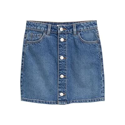 TOM TAILOR Korte rok voor meisjes, 10113 Clean Mid Stone Blue Denim, 176 TOM TAILOR Korte rok voor meisjes, 10113 Clean Mid Stone Blue Denim, 176