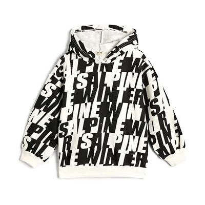 Koton Girls's hoodie patroon lange mouwen zachte binnenkant sweatshirt Koton Girls's hoodie patroon lange mouwen zachte binnenkant sweatshirt