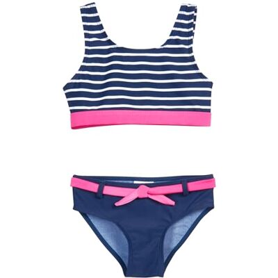 Playshoes Tweedelig bikinitopje, marine gestreept, 122/128 cm, meisjes en jongens Playshoes Tweedelig bikinitopje, marine gestreept, 122/128 cm, meisjes en jongens
