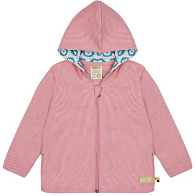 loud + proud Meisjeswafels, GOTS-gecertificeerd, Made in Germany sweatjack, Sorbet, 122/128 loud + proud Meisjeswafels, GOTS-gecertificeerd, Made in Germany sweatjack, Sorbet, 122/128