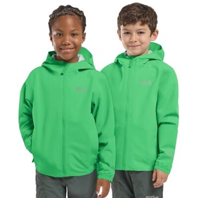 Jack Wolfskin Flaze Jacket K jongens Regenjas Jack Wolfskin Flaze Jacket K jongens Regenjas