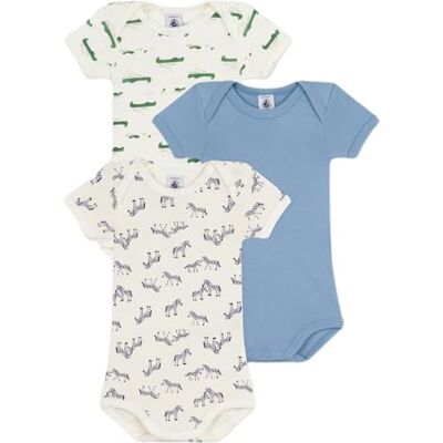 Petit Bateau Set X3 Bod ondergoed dag unisex baby (3 stuks), Variant 1_15, 3 Maanden Petit Bateau Set X3 Bod ondergoed dag unisex baby (3 stuks), Variant 1_15, 3 Maanden